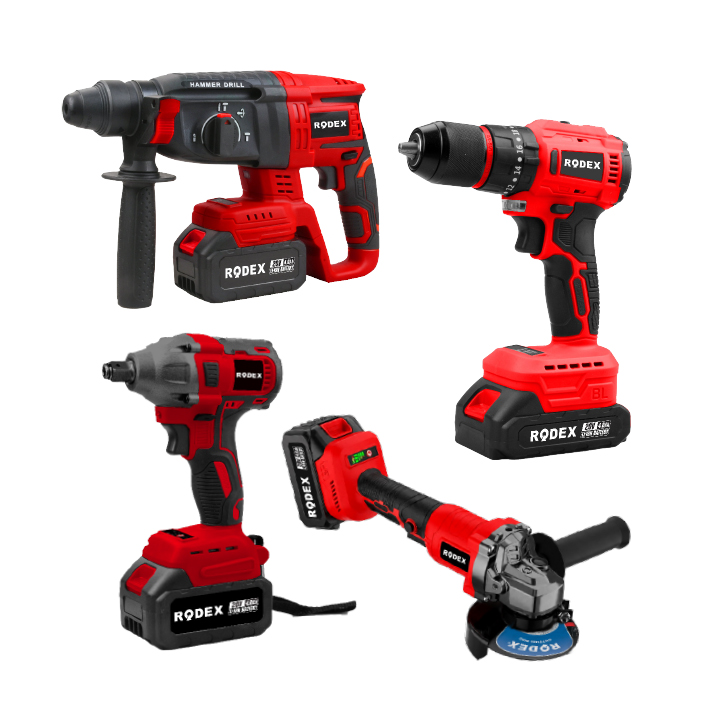 RDX3004 AKÜLÜ 4’LÜ MAKİNE SETİ