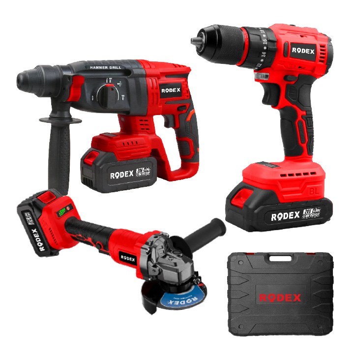 RDX3003 AKÜLÜ 3’LÜ MAKİNE SETİ