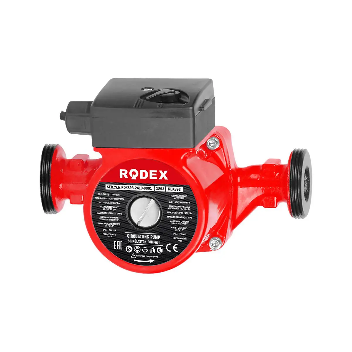 RDX893 Circulation Pumps